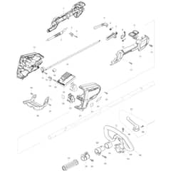 Makita AT3725L - Cordless Grass Trimmer - Power Tool 01 Diagram