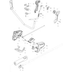 Makita AT-3723U - Cordless Grass Trimmer - Power Tool 01 Diagram