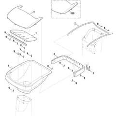 Viking ATO 400 - Funnel Upper Part - Parts Diagram