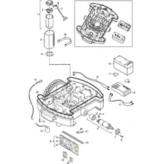 Autoclip 125 - 2013-2014 - 26-8143-11 - Stiga Robot Mower Engine Diagram