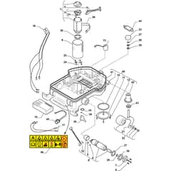 Autoclip 223 - 2017 - 2R2002008/S17 - Stiga Robot Mower Motor Transmission Diagram