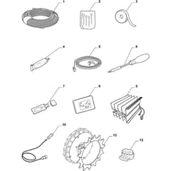 Autoclip 225 S - 2017-2021 - 2R2002058/S17 - Stiga Robot Mower Accessories Diagram