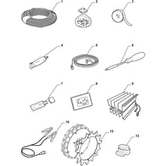 Autoclip 230 S - 2016 - 2R2005150/S16 - Stiga Robot Mower Accessories Diagram