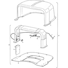 Autoclip 527 S - 2013-2014 - 26-8126-12 - Stiga Robot Mower Recharging Base Diagram