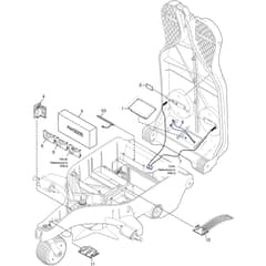 Autoclip 920 S - 2013-2014 - 26-8130-11 - Stiga Robot Mower Display Diagram