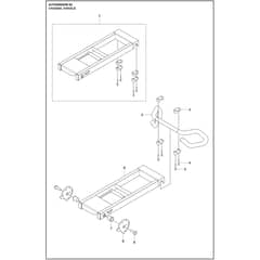 Husqvarna Autogrinder 8 D - 970748401 - Handle