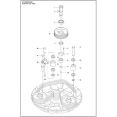 Husqvarna Autogrinder 8 D - 970748401 - Pulley Assy