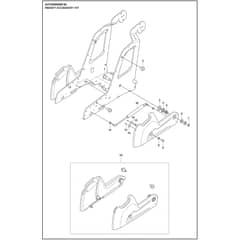Husqvarna Autogrinder 8 D - 970748401 - Weight Assy