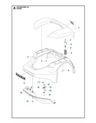 Husqvarna Automower 105 - Cover