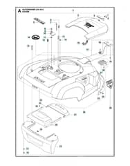 Husqvarna Automower 230 Acx - Cover