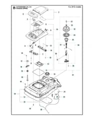 Husqvarna Automower 315 - Chassis Upper 2015