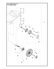 Husqvarna Automower 315 - Wheels & Tyres