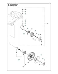 Husqvarna Automower 315X - Wheels & Tyres