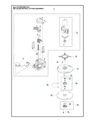 Husqvarna Automower 405X - Blade Motor & Cutting Equipment