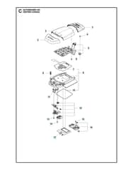 Husqvarna Automower 420 - Center Consol