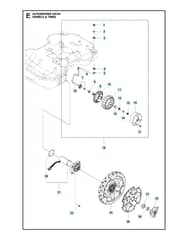 Husqvarna Automower 430Xh - Wheels & Tyres