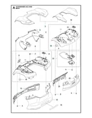 Husqvarna Automower 435X Awd - Cover