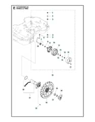 Husqvarna Automower 440 - Wheels & Tyres
