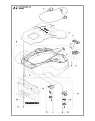 Husqvarna Automower 550 - Cover