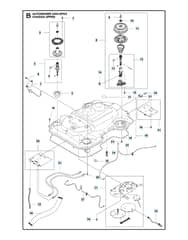 Husqvarna Automower 550H Epos - Chassis Upper