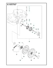 Husqvarna Automower 550H - Wheels & Tyres