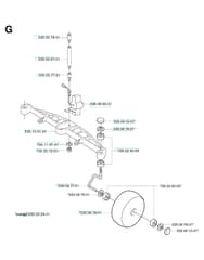 Husqvarna Automower G1 2003 - Front Axle
