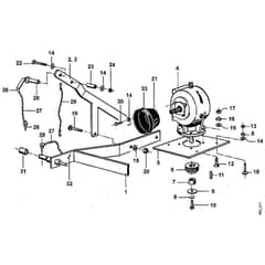 Viking AZ 4000 S - Drive - Parts Diagram