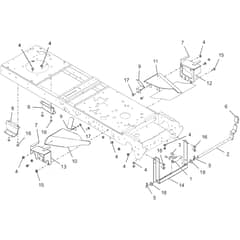 Countax B250 4Trac - From 09-09-2019 - 10 Body Link Deck Tensioners