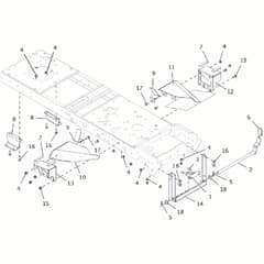 Countax B250 - From A0328984 06-04-2016 - 7 Deck Tension Cradle