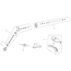 McCulloch B33 PS+ 4-in-1 - 2019-02 - Attachments (1) Parts Diagram