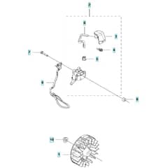 McCulloch B40 B - 2012-04 - Ignition System Parts Diagram