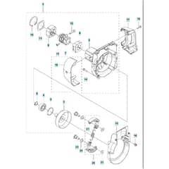 McCulloch B40 BT - 2013-02 - Clutch Parts Diagram