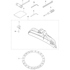 McCulloch B40 P - 2017-01 - Accessories Parts Diagram
