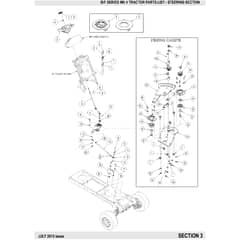 Countax B60 - From 01-07-2015 To 06-04-2016 - 3 Steering Section