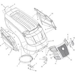 Countax B65 4Wd - From 09-09-2019 - 02 B65 4Wd Bonnet