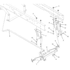 Countax B65 4Wd - From 09-09-2019 - 21 Deck Lift Front Cradle