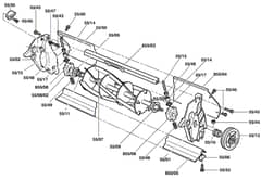Atco Balmoral 14S - F016307842 - Cutter Assembly