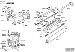Atco Balmoral 14S - F016307842 - Front Roller Assembly