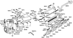 Atco Balmoral 14SE - F016307142 - Front Roller Assembly