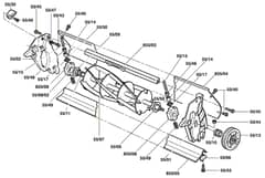 Atco Balmoral 14SE - F016307942 - Cutter Assembly