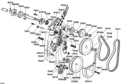 Atco Balmoral 14SK - 3616C07A71 - Drive Assembly
