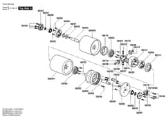 Atco Balmoral 17S - F016308042 - Rear Roller Assembly