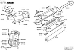 Atco Balmoral 17SE - F016308642 - Front Roller Assembly