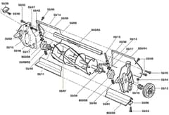 Atco Balmoral 17SE - F016308942 - Cutter Assembly