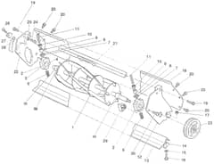 Atco Balmoral 17SE - Up to 001891A - Cutter Assembly