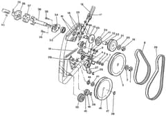 Atco Balmoral 17SE - Up to 001891A - Drive Assembly To 001698A