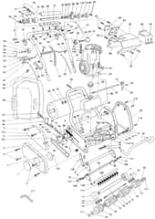 Atco Balmoral 17SE - Up to 001891A - Main Assembly