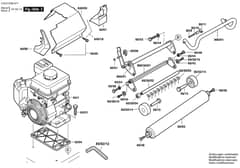 Atco Balmoral 20S - 3616C09A71 - Front Roller Assembly