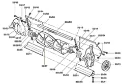 Atco Balmoral 20S - F016309242 - Cutter Assembly