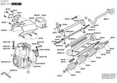 Atco Balmoral 20S - F016309242 - Front Roller Assembly